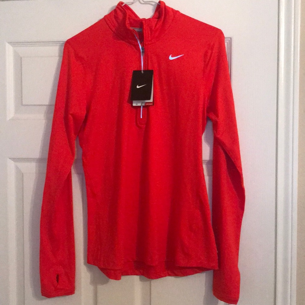 Red Nike Running Dri-Fit